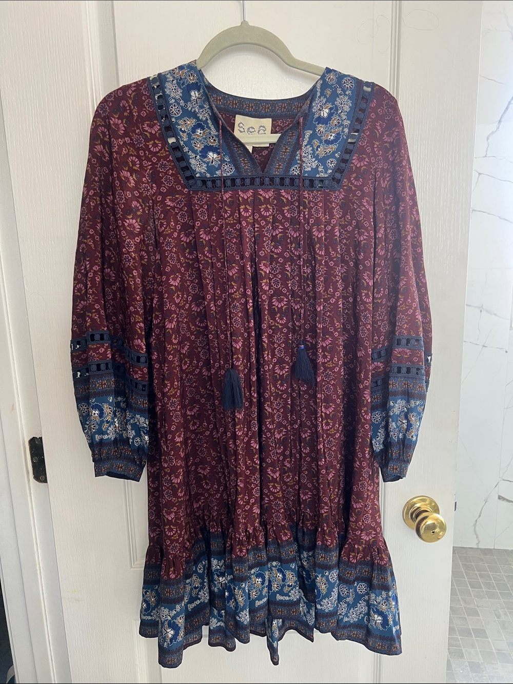 100% Silk Sea New York Dress